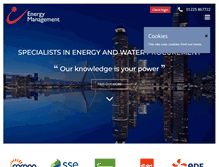 Tablet Screenshot of energymanagementltd.com